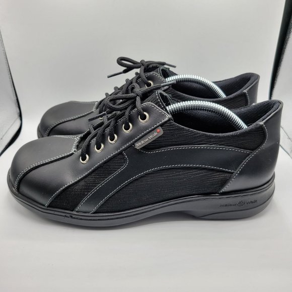 Mellow Walk DAISY Women's Safety Shoes Black SD 420092  US Size 9E - Picture 2 of 6